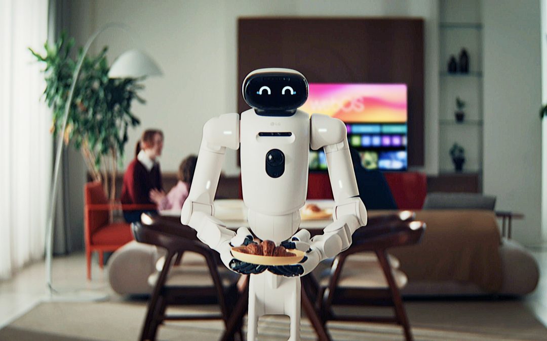 Este robot de LG promete revolucionar las tareas del hogar
