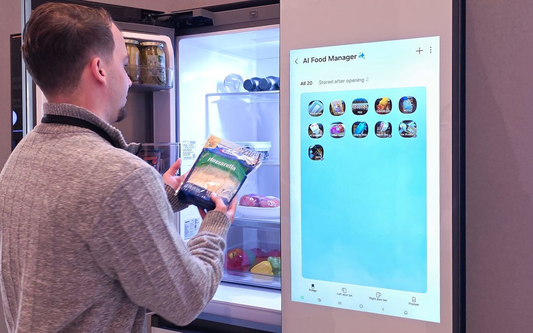 Samsung mostró en CES sus electrodomésticos que ven, escuchan y sugieren