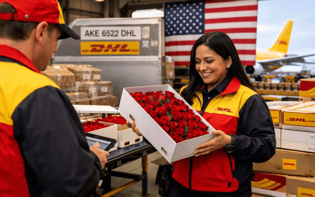 Logística 4.0: ¿Cómo la IA disparó las exportaciones de flores en este San Valentín?