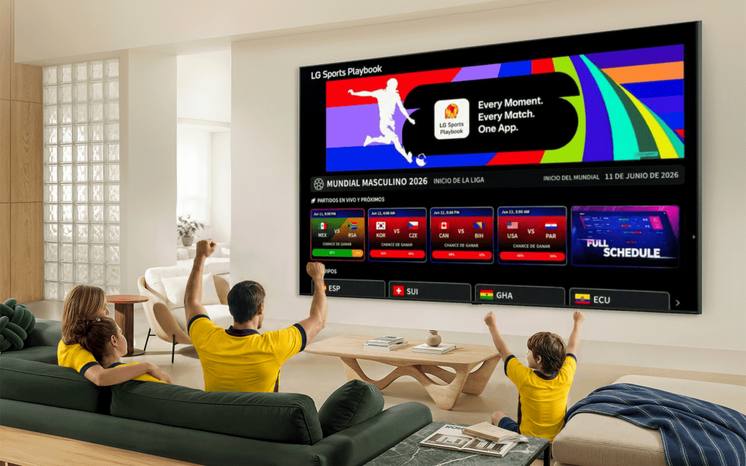 De la TV al estadio inteligente: La tecnología de LG cambia la forma de ver deportes