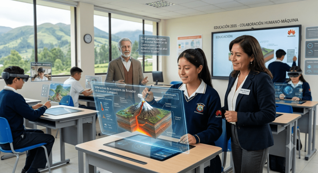 Huawei revela el mapa de la revolución educativa global impulsada por IA