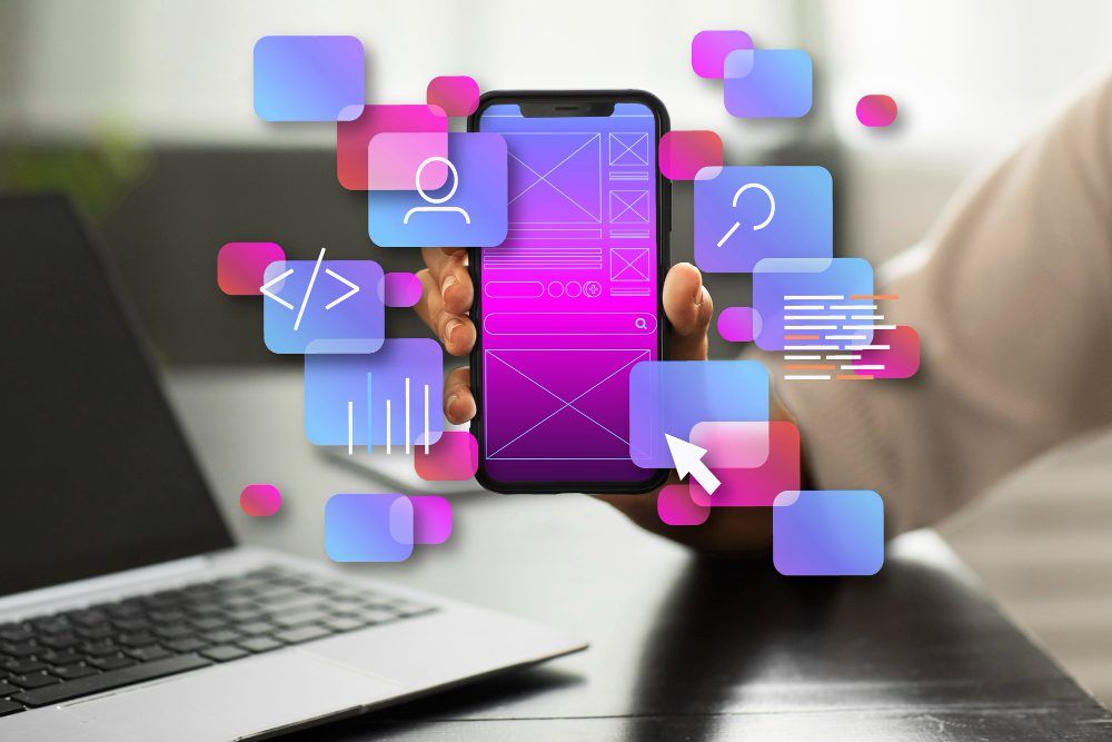 Ejemplo de diseño UX/UI a medida en una aplicación móvil empresarial desarrollada por la empresa PULPO.ec en Ecuador.